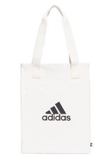 ADIDAS Canvas Tote Shopper - Shoulder Handbag - White - Unisex - BRAND NEW