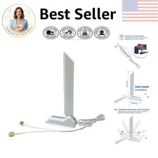 Tri-Band WiFi 6E Antenna - RP-SMA Connector for ASUS ROG Gaming Motherboards