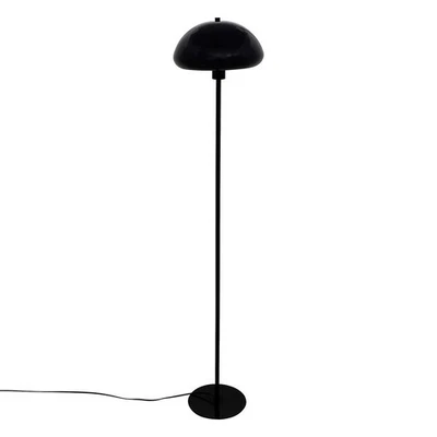 Lampadaire Droit Champignon "Savio" 140cm Noir - Photo 1/4