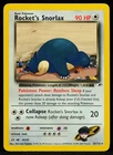 Rocket's Snorlax #33/132 Gym Heroes NM/M Pokemon Card