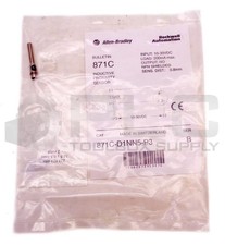 NEW ALLEN-BRADLEY 871C-D1NN5-P3 INDUCTIVE PROXIMITY SENSOR SER B 10-30V LD 200mA