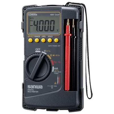 Sanwa CD800a | CD800a2 | CD800a3 | Digital Multimeter with Tough Body Cover