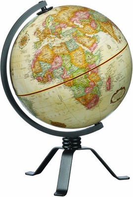 Replogle Mackie Desktop Globe, Antique 9''