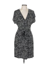 Nine West Women Black Casual Dress L