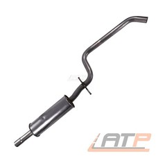 MITTELSCHALLDÄMPFER AUSPUFF SCHALLDÄMPFER FÜR SEAT LEON 1P 1.6 +LPG BJ 05-12