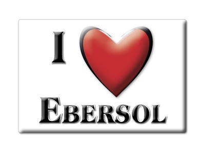 Ebersol, Luzern - Kühlschrankmagnet Schweizer Souvenir Geschenk Ich Liebe