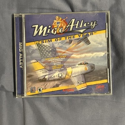 Mig Alley for PC, Vintage 1999 Retro Computer Video Game by Empire Interactive