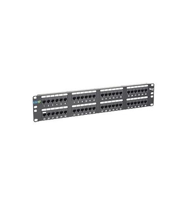 New ICC ICMPP0485E Patch Panel 48PT, CAT5E, 2RMS