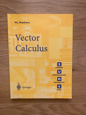 Vector Calculus von Paul C. Matthews (Taschenbuch, 2000)
