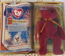 NEW IN PACKAGE TY MCDONALDS MILLENIUM BEAR 2000