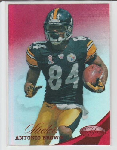 Antonio Brown #25 2012 Panini Certified card