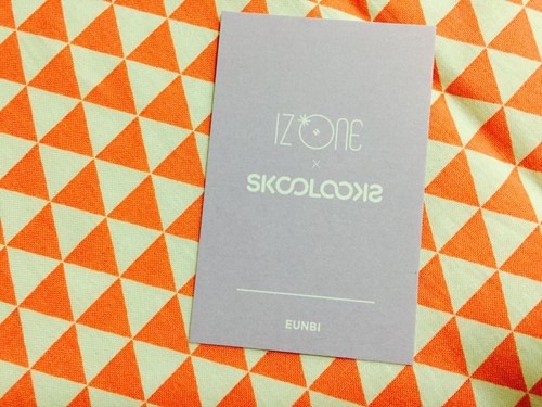 Izone Iz*one Skoolooks official promotion photocard separated item - Picture 15 of 29