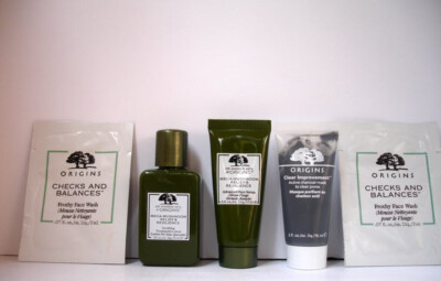 ORIGINS Skincare LOT: Mega Mushroom + Checks Balances + Clear Improvement  Mask
