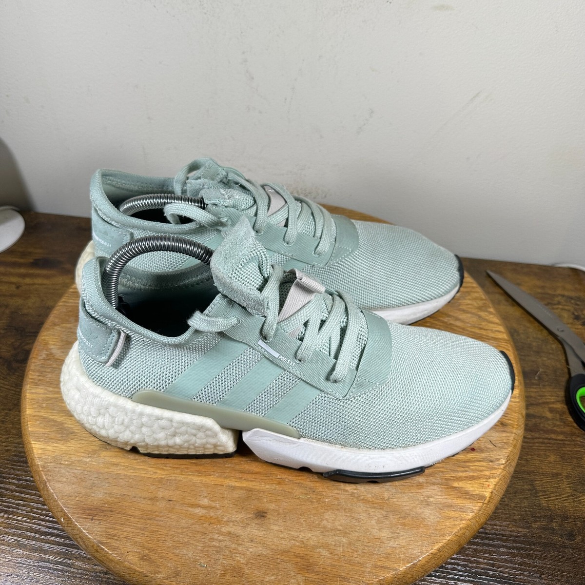 Adidas Blue White Women's Size 10 Shoes B37465