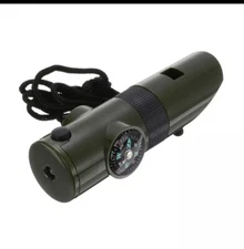 Outdoor Professional 7-in-1 Multifunctional Survival Whistle,