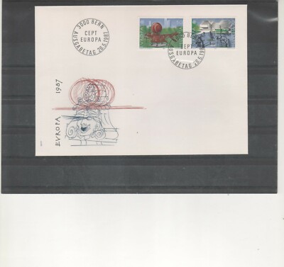 EUROPA C.E.P.T. Sobres Priimer Dia  SUIZA  Año 87 A  (según foto)