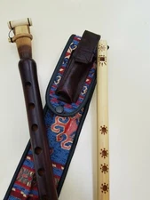 Armenian Duduk Advanced level with beautiful case with reed holder + gift flute