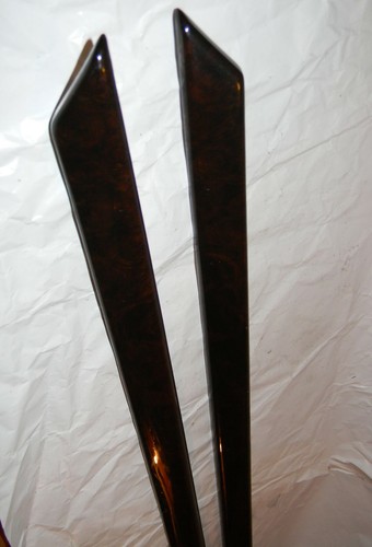**BMW E38 728iL 730iL 735iL 740iL 750iL L7 puerta adorno de madera nogal trasero - Imagen 2 de 8