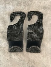 Car Seat Headrest Hanger Hook Black Rhinestone Hang Your Purse Or Other Storage