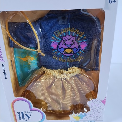 Disney Princess Outfit ILY 4 Ever for 18" Doll Inspired by Jasmine - Picture 8 of 8