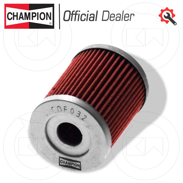 ÖLfilter Champion COF032 FüR Suzuki Lt-F 160 1991 1992 1993 1994 1995-image