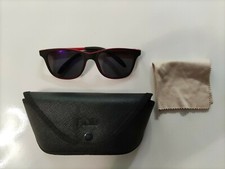 Occhiali da sole Nau unisex 10 anni colore rosso/nero