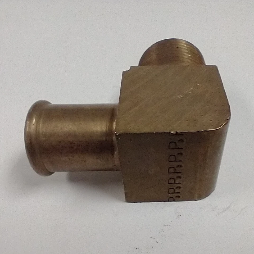 PARKER 269HB-10-8 5/8" HOSE BARB TO 1/2" NPT BRASS 90° ELBOWS (LOT OF 15) - Image 2 of 3