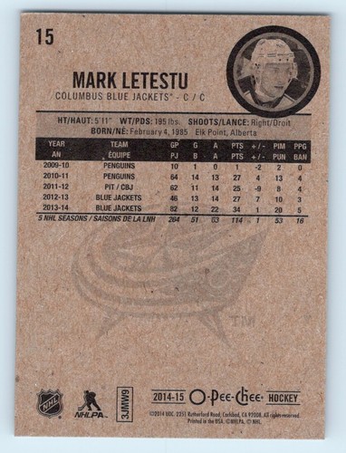 Tarjetas de hockey OPC O-PEE-CHEE NHL 2014-15 - ELIGE - COMPRA 3, OBTÉN 2 GRATIS - Imagen 12 de 252