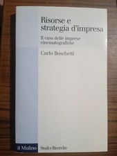Risorse e strategia d'impresa Il caso delle imprese cinematografiche Boschetti