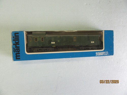 HO - Marklin 4137 Nostalgic Baggage Car of the DR - LNIB - Picture 9 of 10