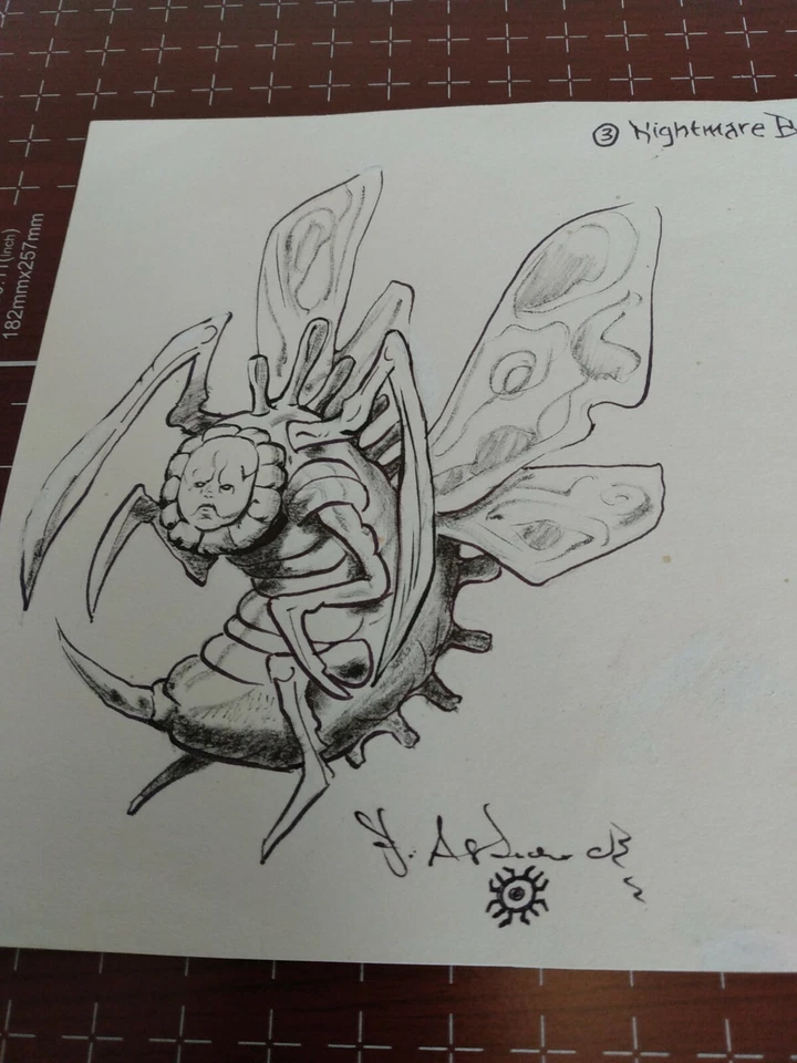 Skeleton Warriors Action Figure toy concept art 1980's cartoons  - Image 3 of 4