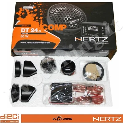 HERTZ TW Coppia Tweeter per Auto Neodimio con Crossover e Adattatori - Bild 1 von 4