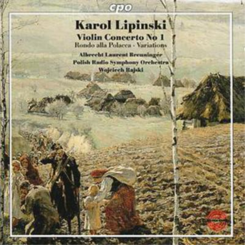 Karol Lipinski Violin Concerto No. 1 (Rajski, Polish Rso, Breuninger) (CD) Album