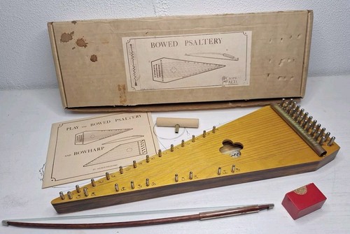 Psautier arqué 22 instruments à cordes Kelhorn Corporation Kelischek soprano vintage
