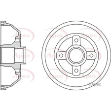 Apec Rear Brake Drum DRM9926 - OE High Quality Precision Engineered Part