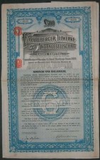Vorarlberger Illwerke Aktiengesellschaft 6 % 1929 500 GBP Restkupons