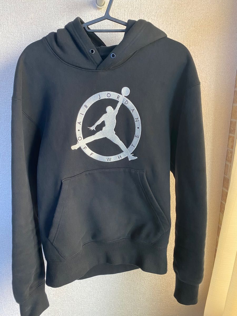 Nike Air Jordan x Off White Black White Forest Green Hoodie Size S DM0060- 010 | eBay