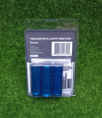 Pachmayr A-Zoom 12 Gauge Dry Fire Aluminum Snap Caps, Blue (5 Pack
