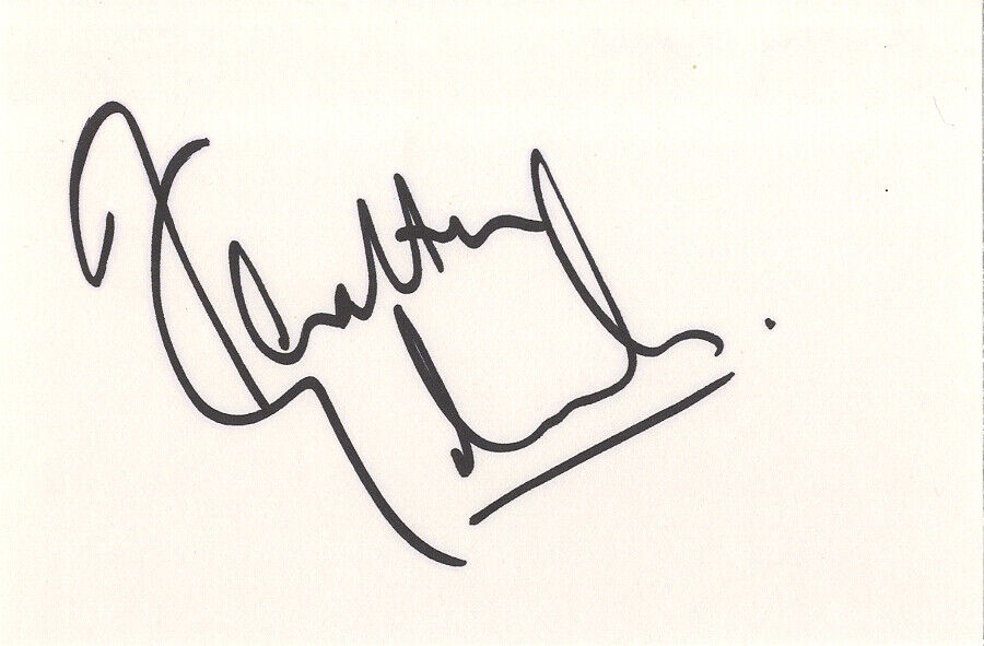 Jonathan Edwards - British Triple Jumper '2000 Olympic Gold Winner' Signed Card.