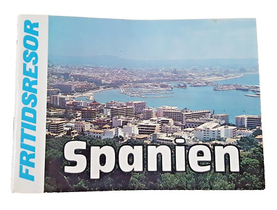 1979 Vintage Swedish Tourist Booklet for Visiting Spain