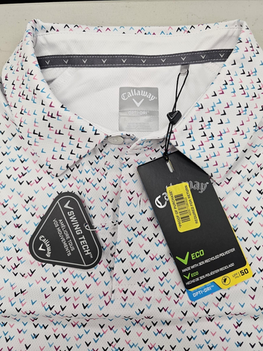 Callaway Men's Opti-Dri Golf Polo Shirt XL NWT - Picture 3 of 4