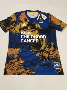 ADIDAS x Marvel Kick Childhood Cancer MLS Soccer Jersey HT3238 Men’s Medium