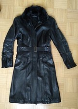 Mantel Gr. S (34-36-38) echtes weiches Leder ...