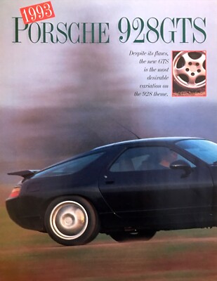 1992 Porsche 928GTS 928 GTS Coupe Road Test Technical Data Review Article