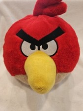Angry Birds 9" Red Bird Plush NO SOUND Commonwealth Rovio Toy Stuffed Animal