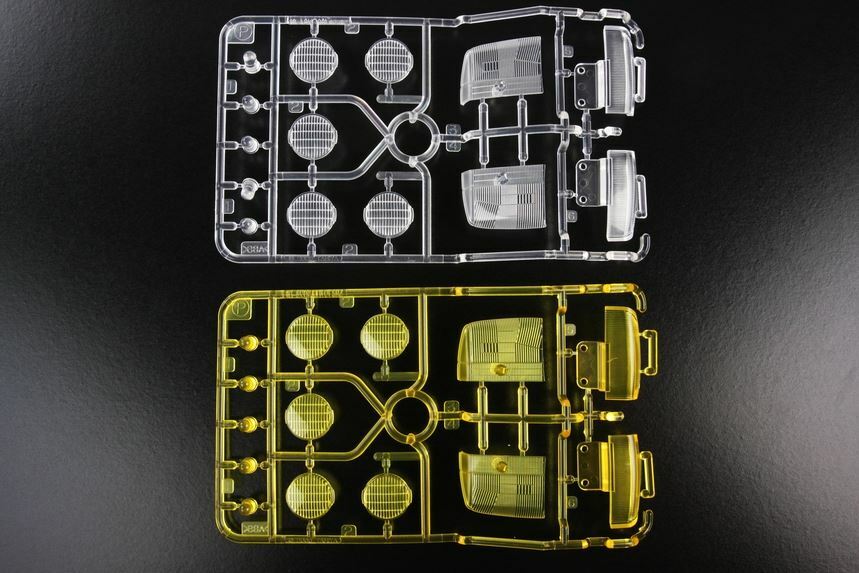 Tamiya - RC P Parts: 58372 (Ford F350 High-Lift) Clear / Clear