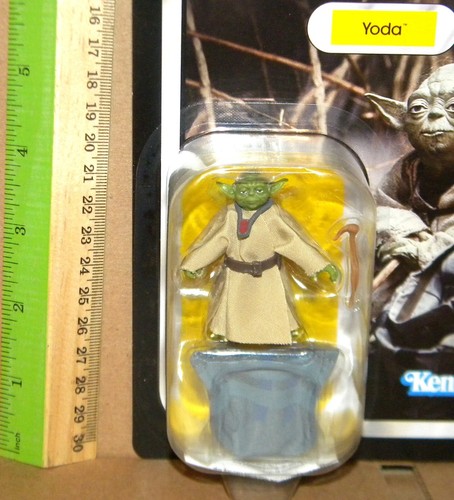 YODA VC218 Empire Strikes Back ESB Star Wars 2022 TVC scala 3,75" CARD WEAR - Foto 2 di 8