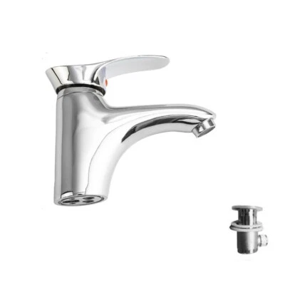 DRIWEI RUBINETTO MISCELATORE CROMATO CASA BAGNO LAVABO LAVANDINO PILETTTA 8091