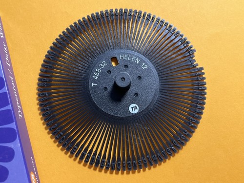Triumph-Adler Typenrad T 458-32 Helen 12 – Gabriele 150 / DS, TopType | Olivetti - Bild 5 von 9