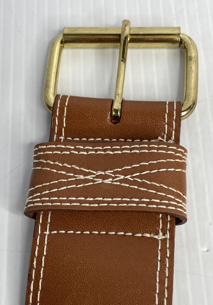 Linda Allard For Ellen Tracy size 12 genuine leather belt  display picture 1